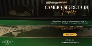 Full House Poker – O cameră de poker secretă cu „carti de poker” în atmosfera rafinată a interbelicului